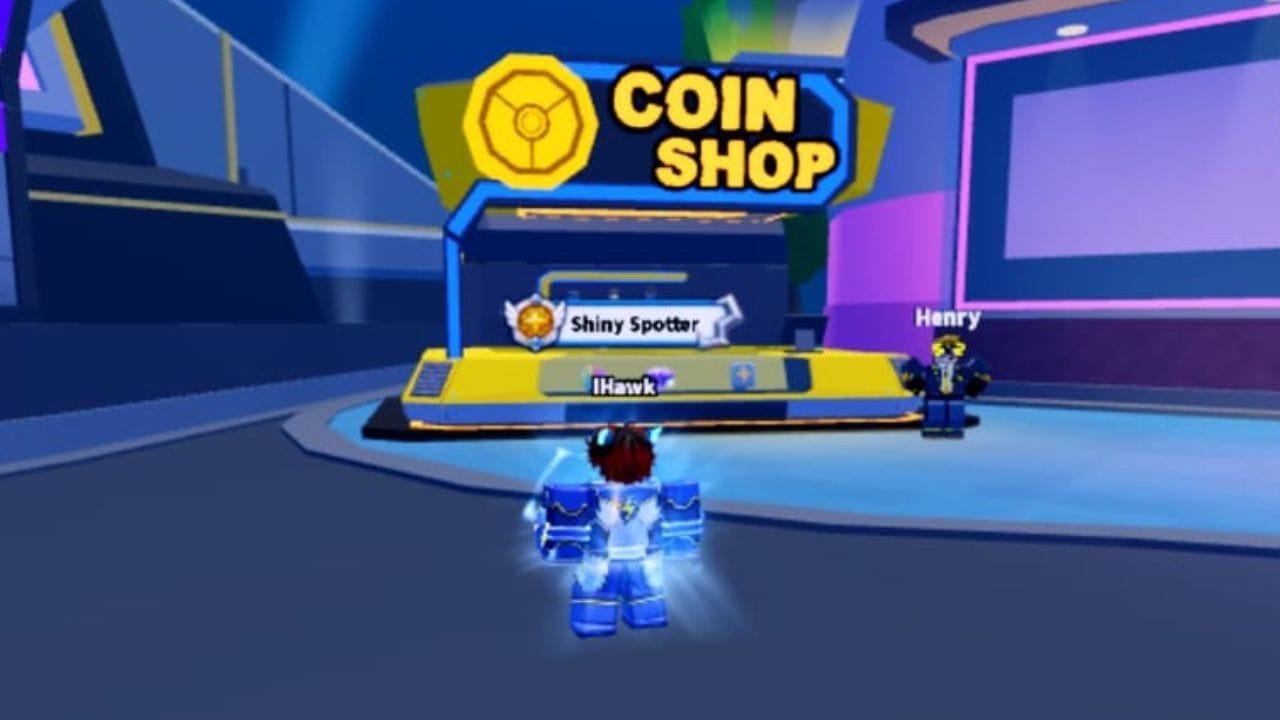 A loja de moedas (imagem via Roblox)