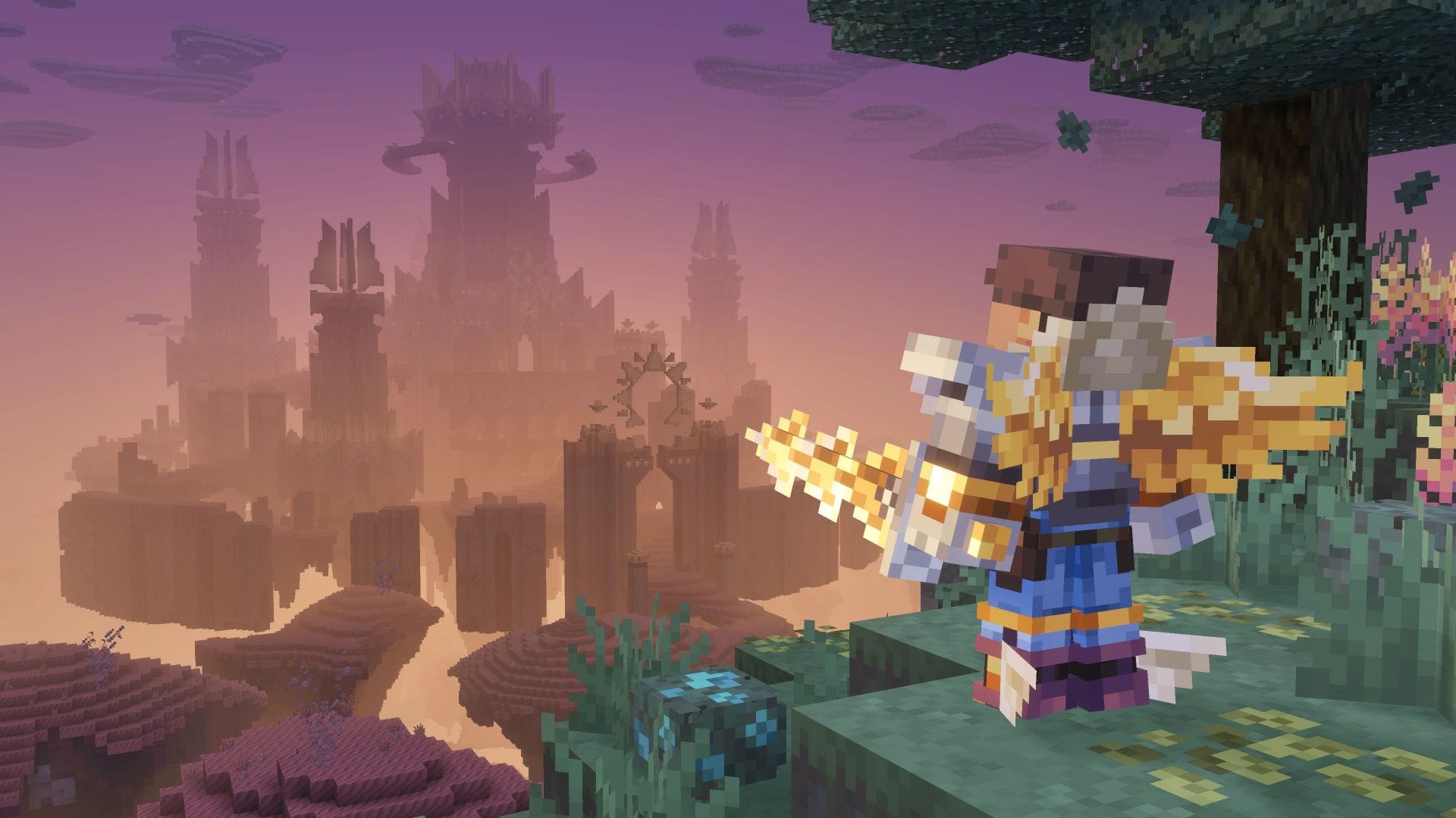 Aether mod drops as DLC world on Minecraft Bedrock Marketplace (Image via Mojang Studios)