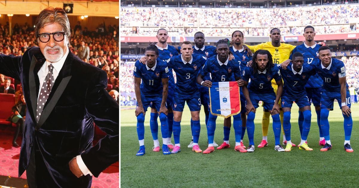 Bollywood legend Amitabh Bachchan makes bizarre comment about France starting XI at FIFA World Cup
