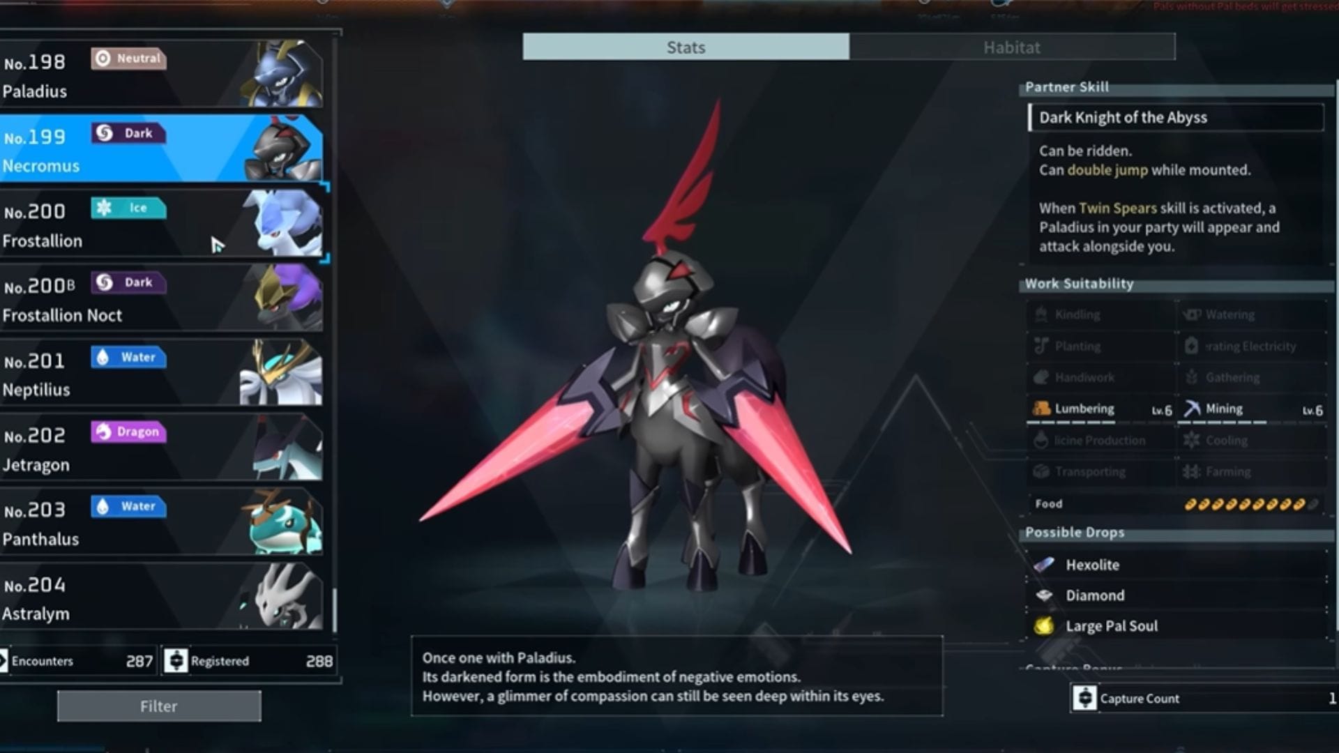 Necromus (Image via Pocketpair || YouTube/@Cjthecheesedj)