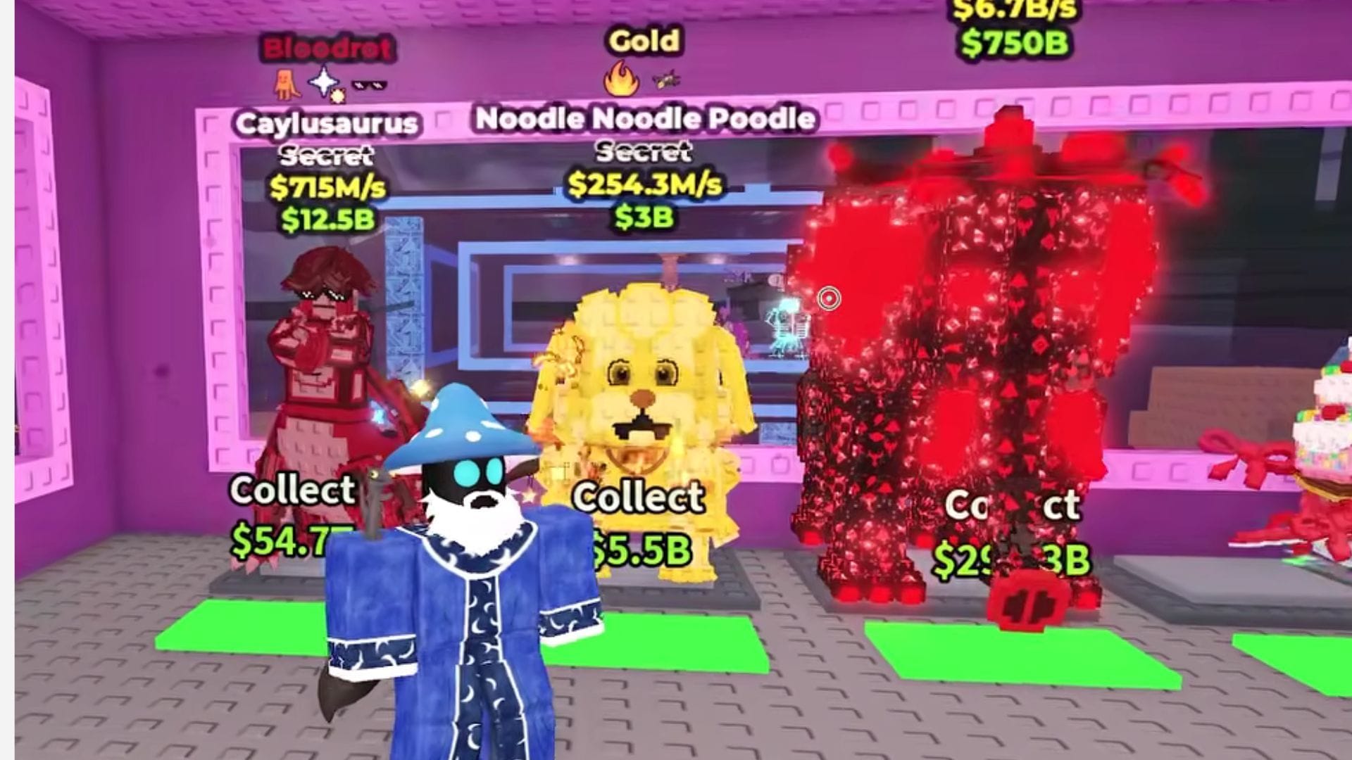 Noodle Noodle Poodle unit in a base (Image via Roblox || YouTube/@NicksOnRoblox)