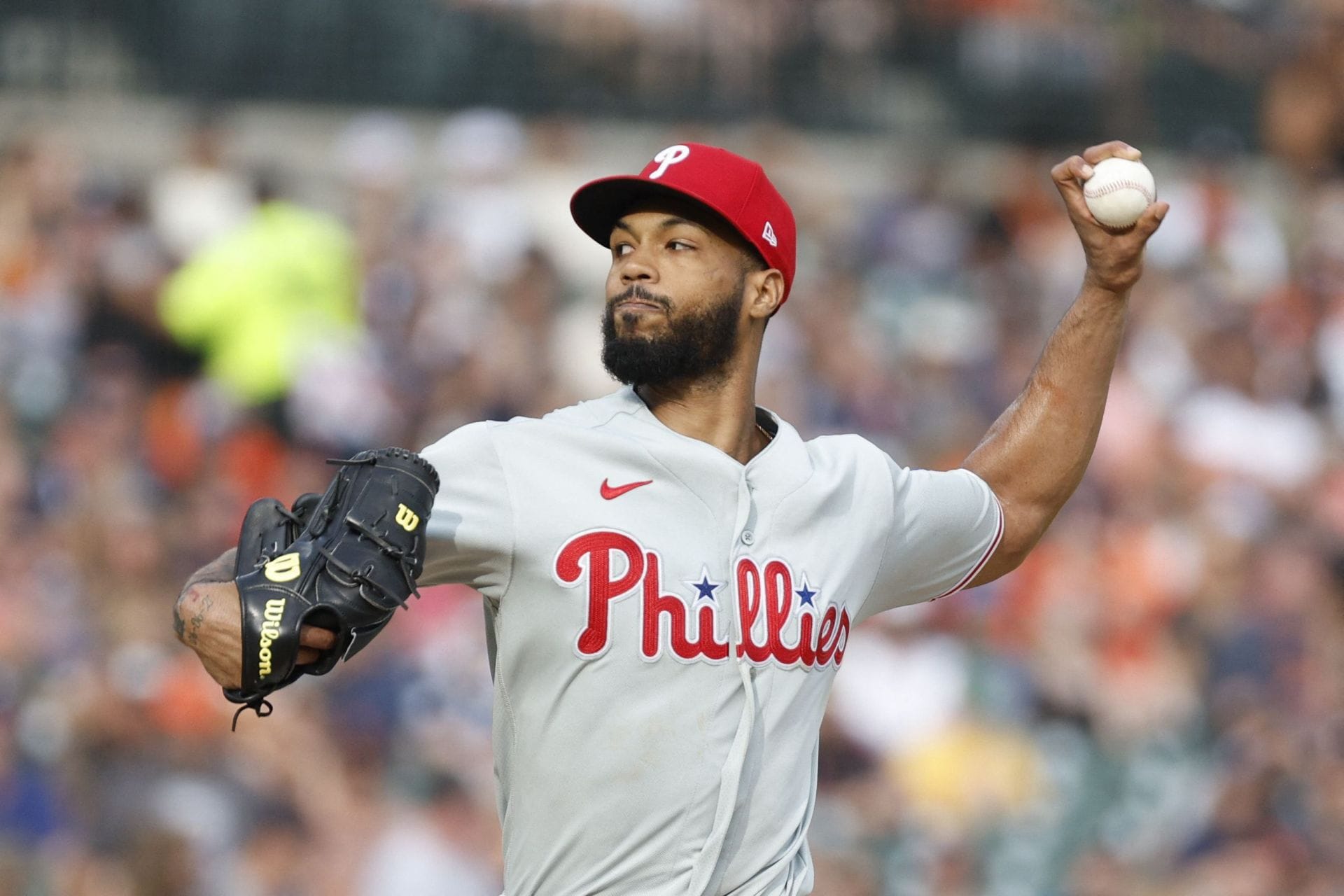 Cristopher Sanchez's fiancée Kaimary reacts to the $107M Phillies star receiving starter role at 2026 MLB All-Star Game