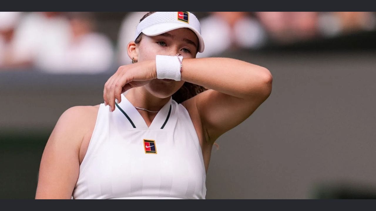 Mirra Andreeva breaks down in tears, yells 'I Quit' at team & sparks controversy with self-harming behavior in Wimbledon shock