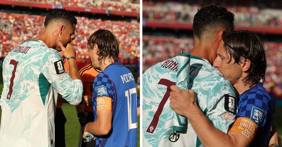 Cristiano Ronaldo reveals what he told Luka Modric after Portugal beat Croatia in FIFA World Cup Round of 32 clash