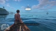 Get into a smaller boat to start harpooning (Image via Sportskeeda Gaming || Ubisoft)