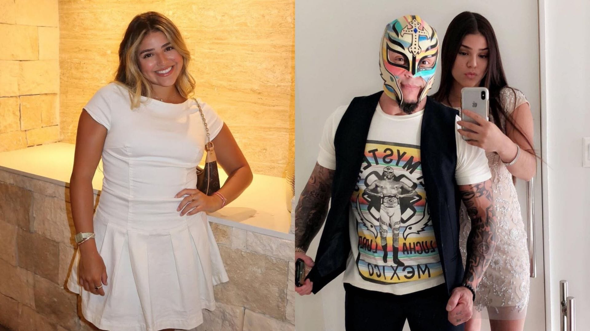 Which former WWE champion did Aalyah Mysterio date?