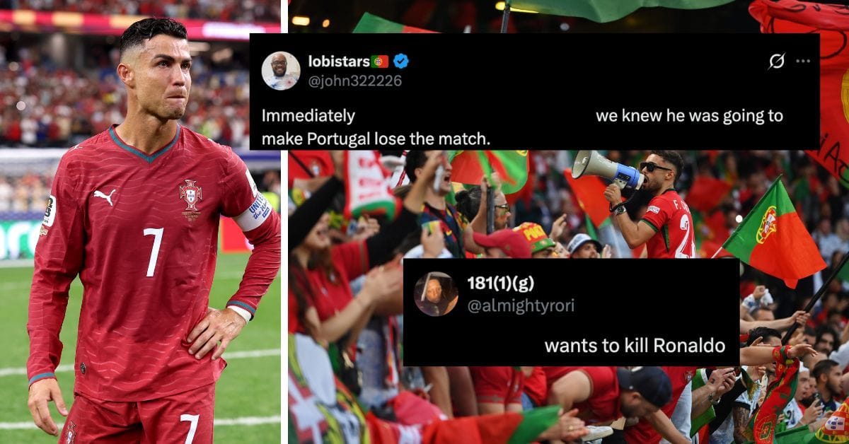 “Wants to kill Ronaldo”, “We knew he was going to make Portugal lose” - Fans slam Portugal player after FIFA World Cup exit