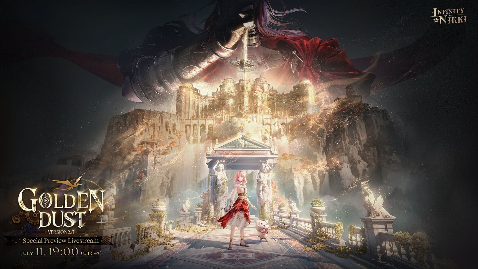 Infinity Nikki 2.8 livestream date, time and countdown