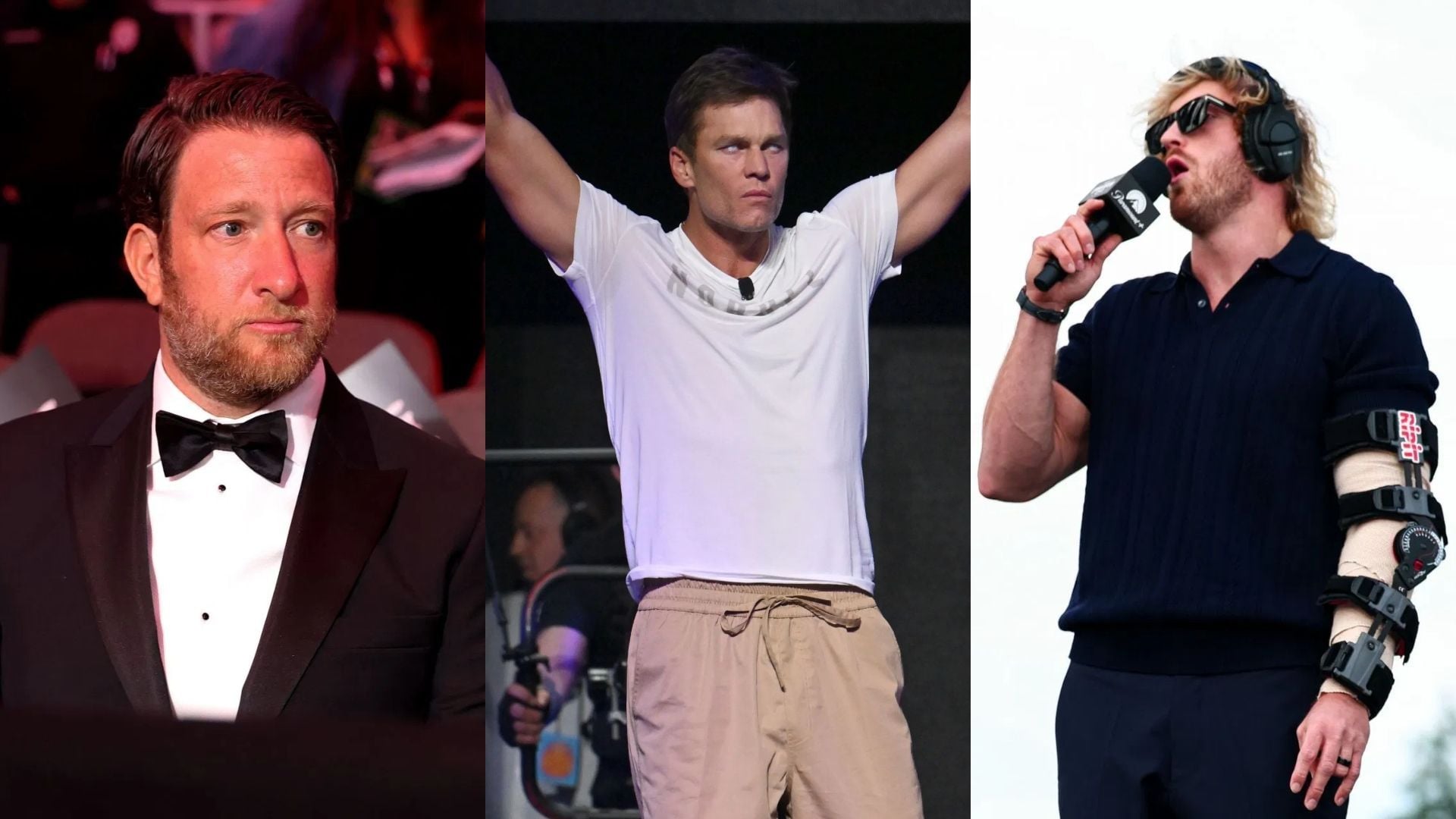 “Get as far away from Michael Rubin”: Dave Portnoy calls out Tom Brady for "lamyfying his entire legacy" while beefing with Logan Paul