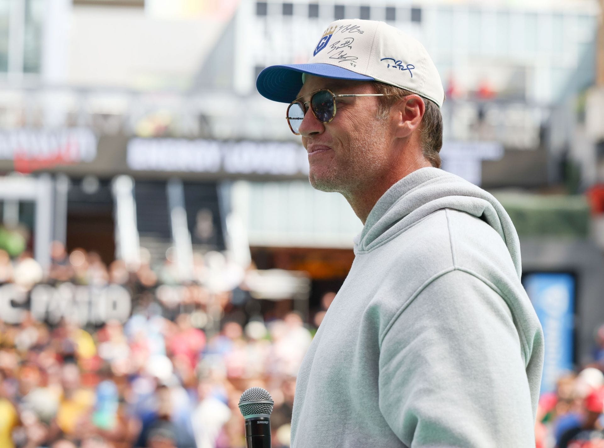 “The guy has a statue in front of our stadium”: Dave Portnoy points finger at Tom Brady after Mike Macdonald refuses to name Super Bowl advisor