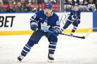 Nick Robertson agora jogará ao lado de seu herói infantil, Sidney Crosby - Fonte: Imagn
