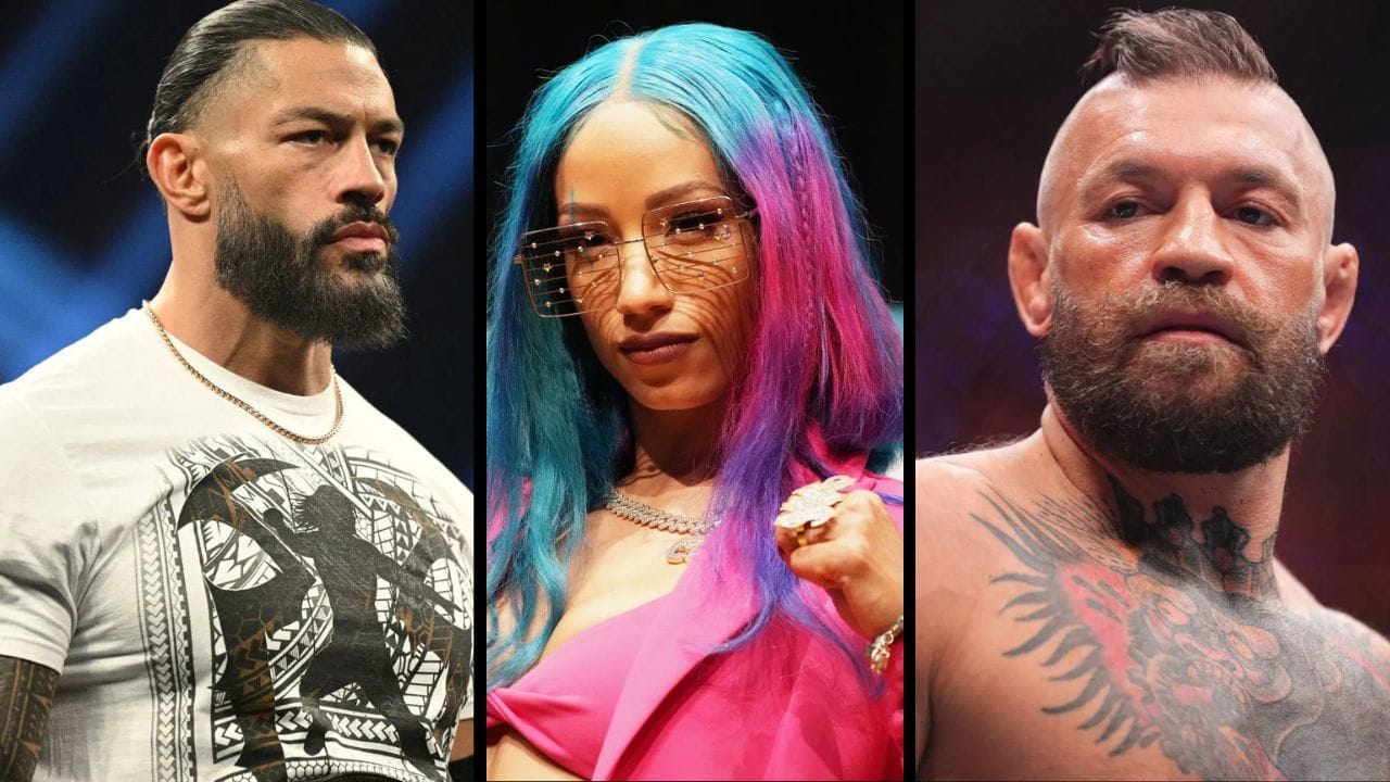 Notorious Superstardom: Roman Reigns, Sasha Banks & 2 Other WWE Names Conor McGregor Has Pissed Off