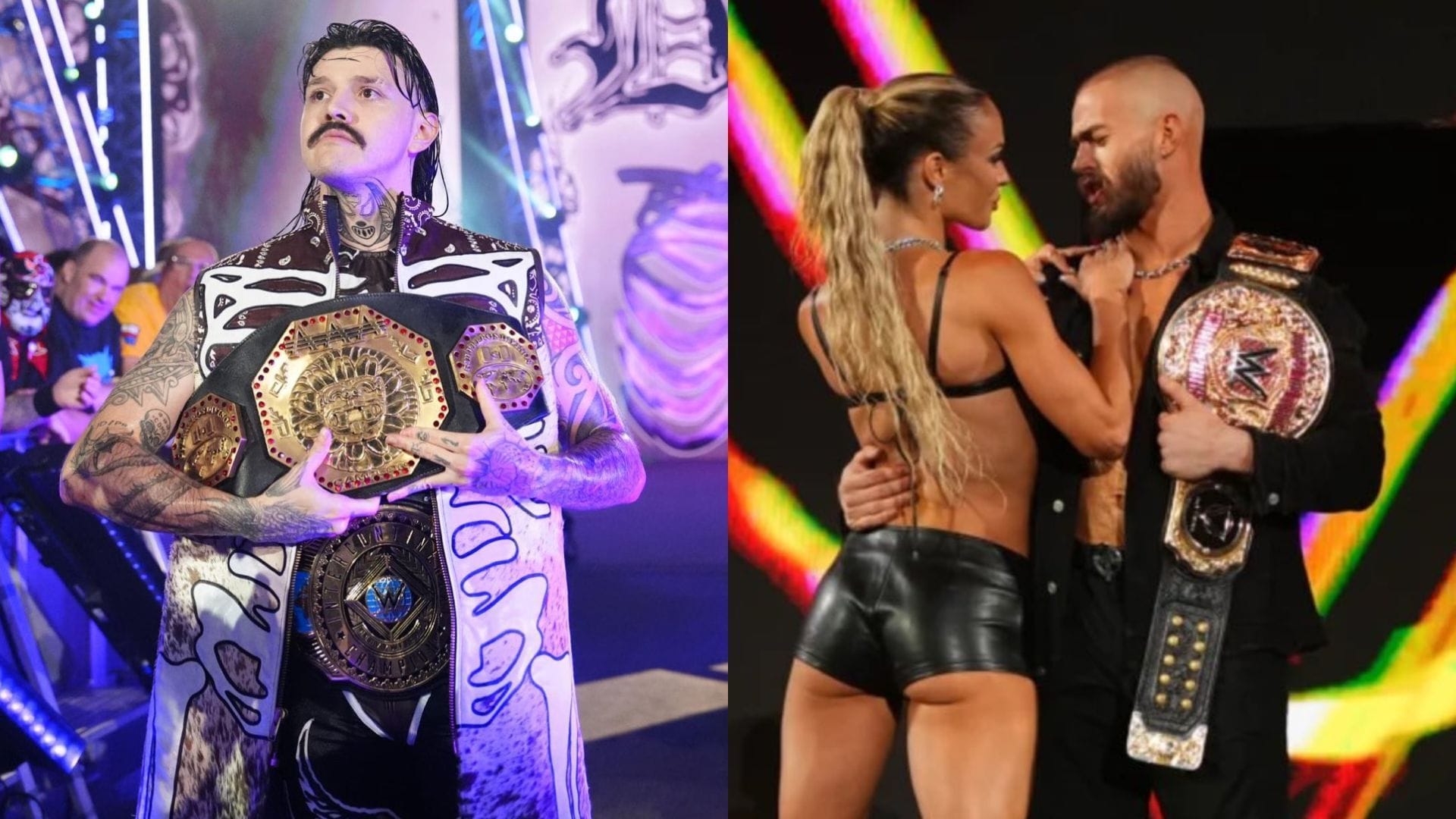 Dominik Mysterio reacts to Austin Theory and Maxxine Dupri forming WWE's newest couple 