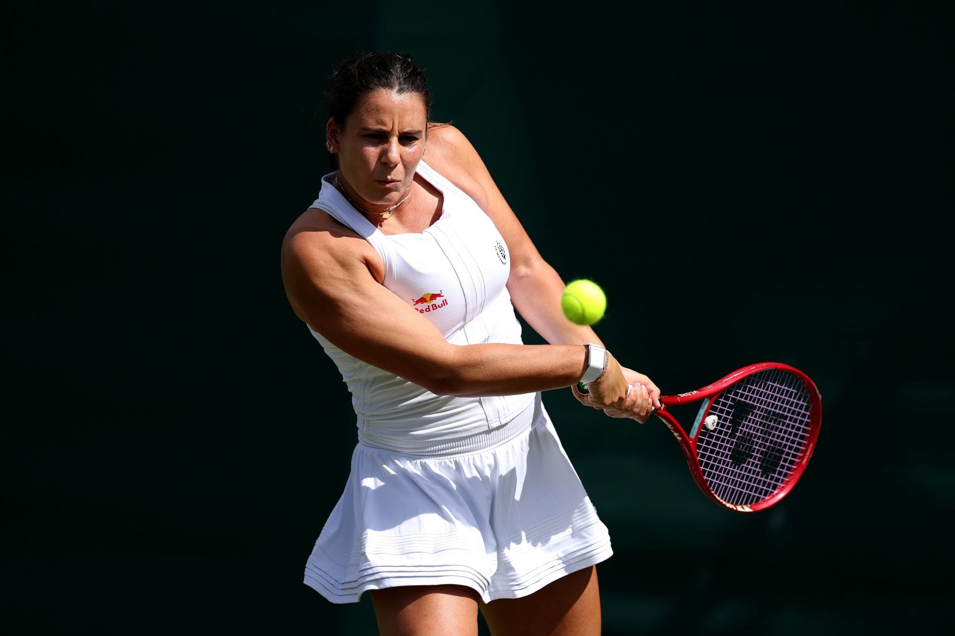 Emma Navarro retratada em Wimbledon 2026 | Fonte da imagem: Getty
