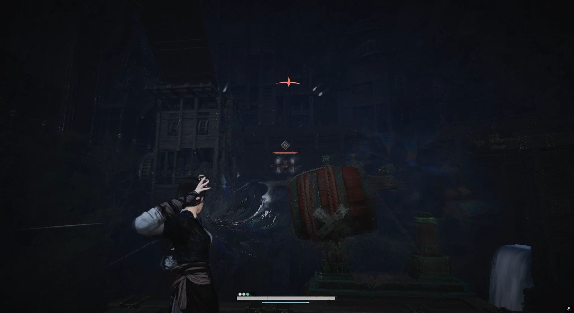 Throw an explosive at the crossbow (Image via NetEase)