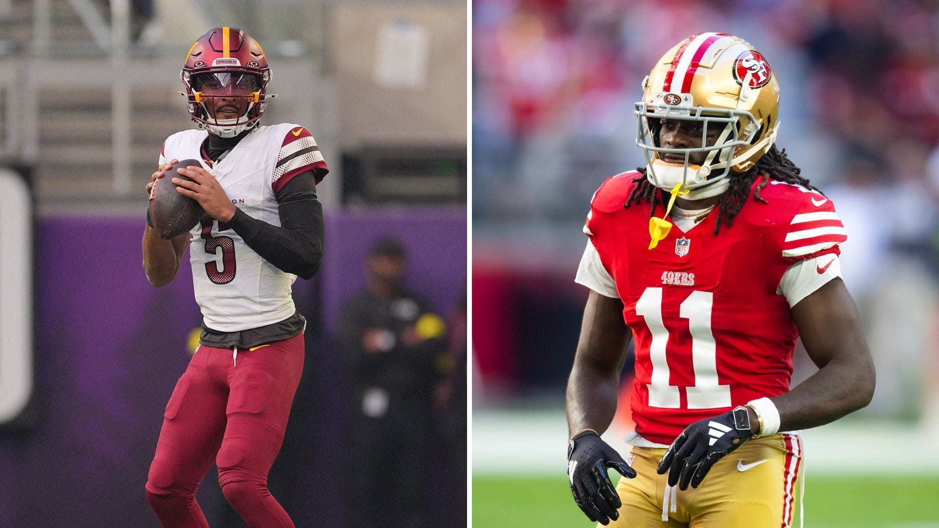 Brandon Aiyuk reveals being ghosted by Jayden Daniels after Commanders QB confronted WR for taking shots at his mother