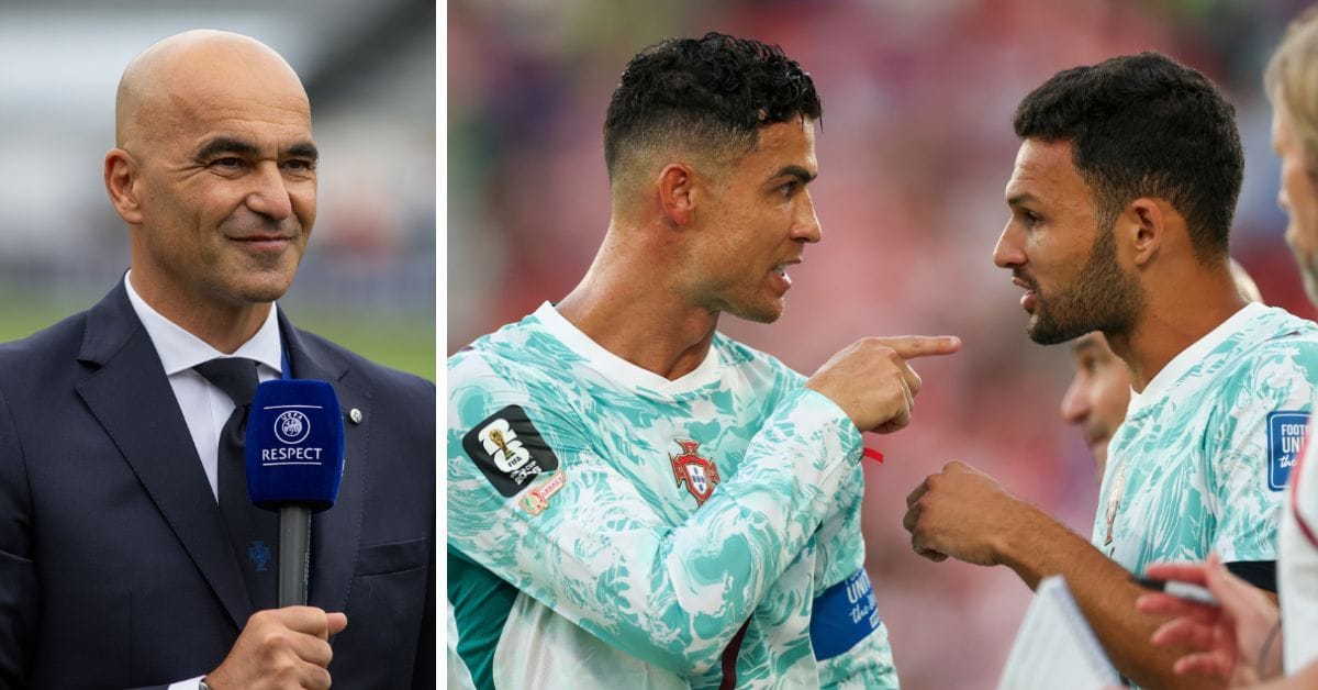 “Could have been very disruptive” - Roberto Martinez explains decision to sub Cristiano Ronaldo off after bringing Goncalo Ramos on in win vs Croatia