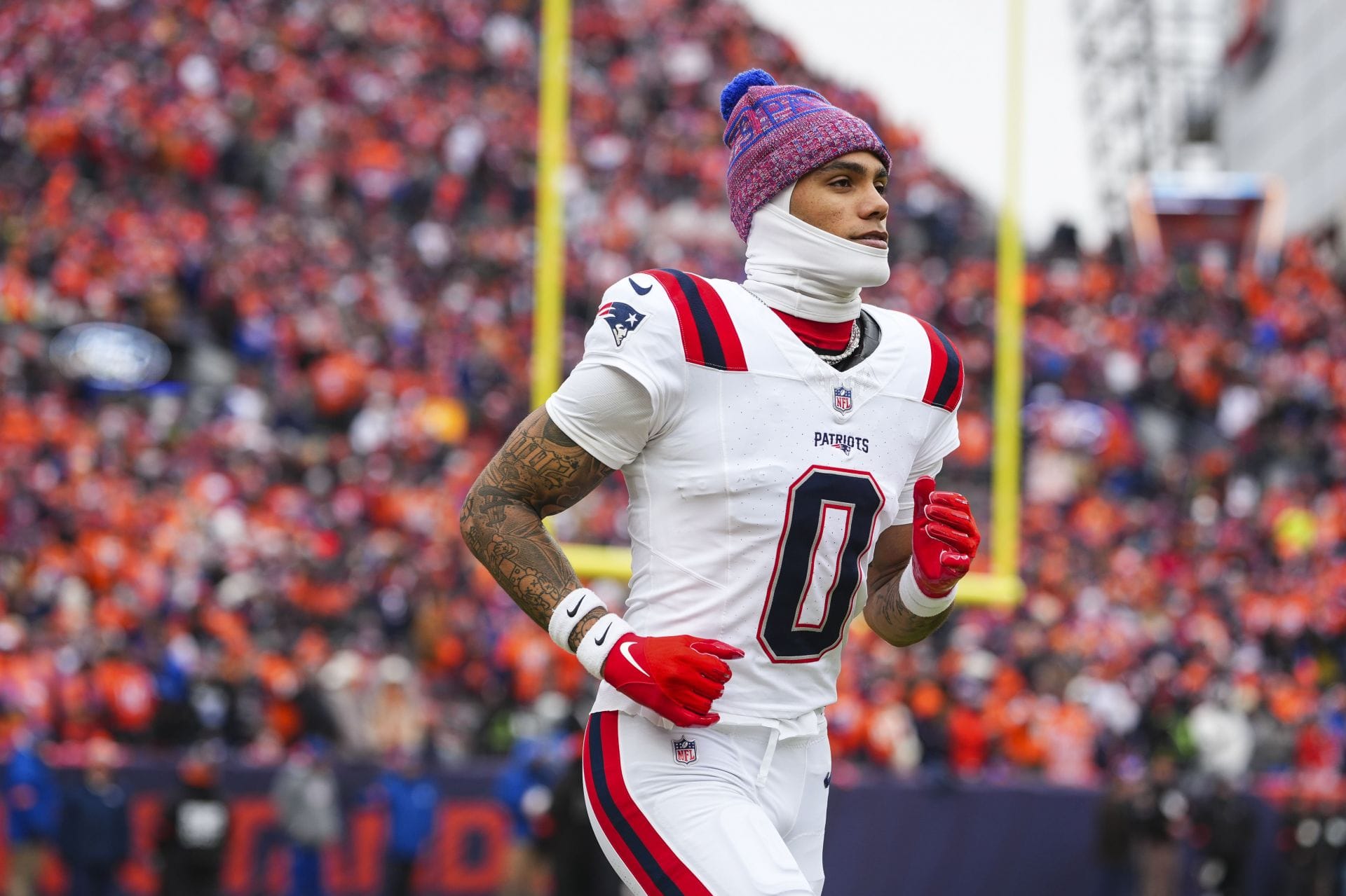 Jogo do campeonato AFC: New England Patriots x Denver Broncos - Fonte: Getty
