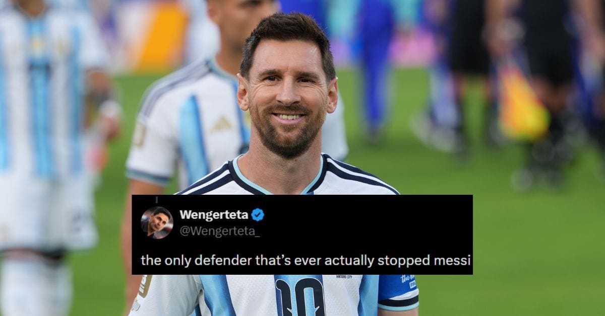 "Only defender that’s ever actually stopped Messi" - Fans react as Argentina star goes through airport security at FIFA World Cup 