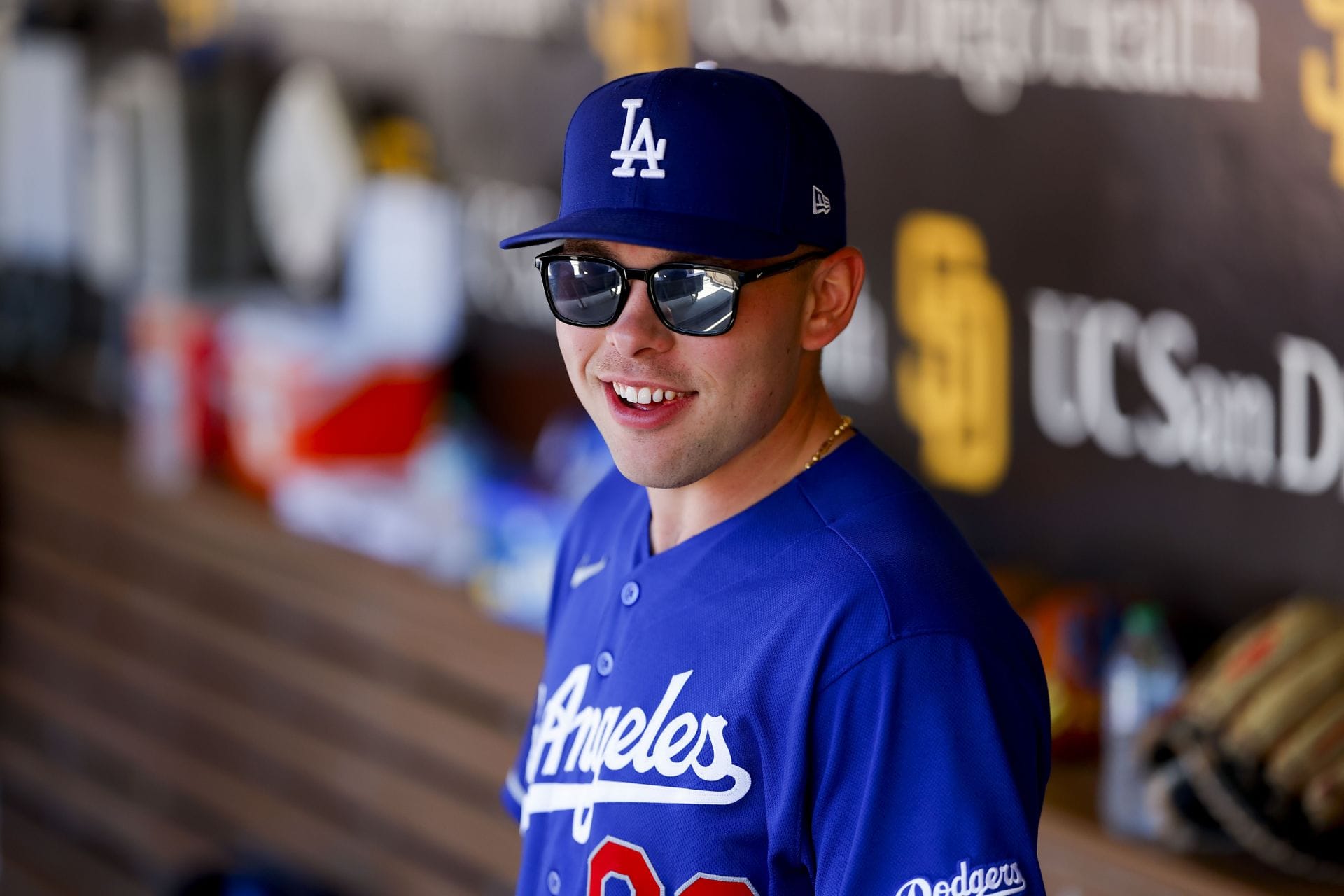 Dalton Rushing do LA Dodgers - Fonte: Getty