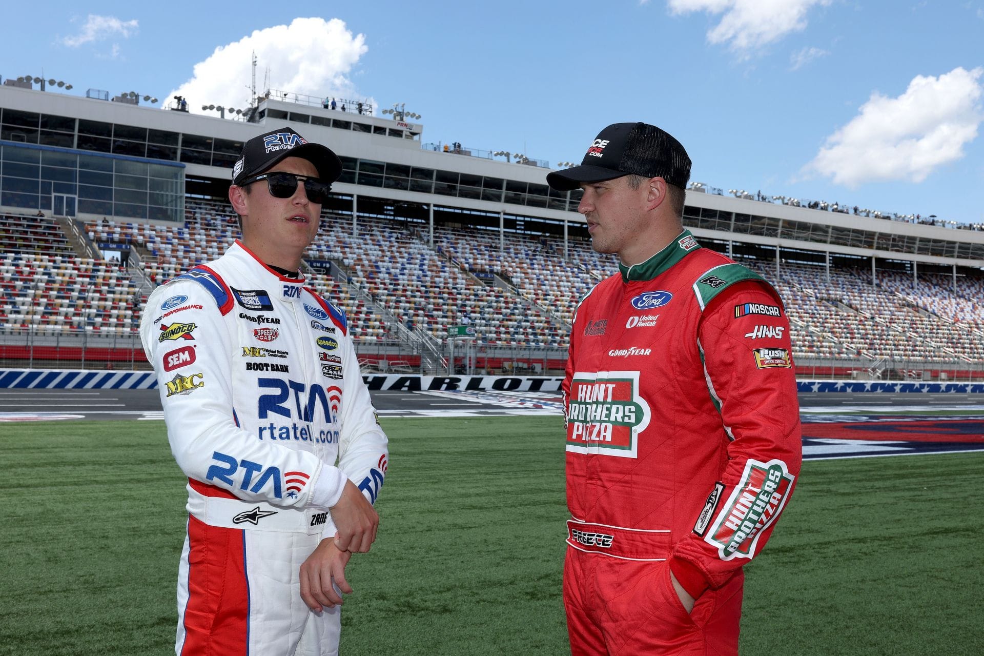 "Dammit Zane, don't hold back": Ryan Preece and Zane Smith involved in a cheeky back-and-forth in front of media