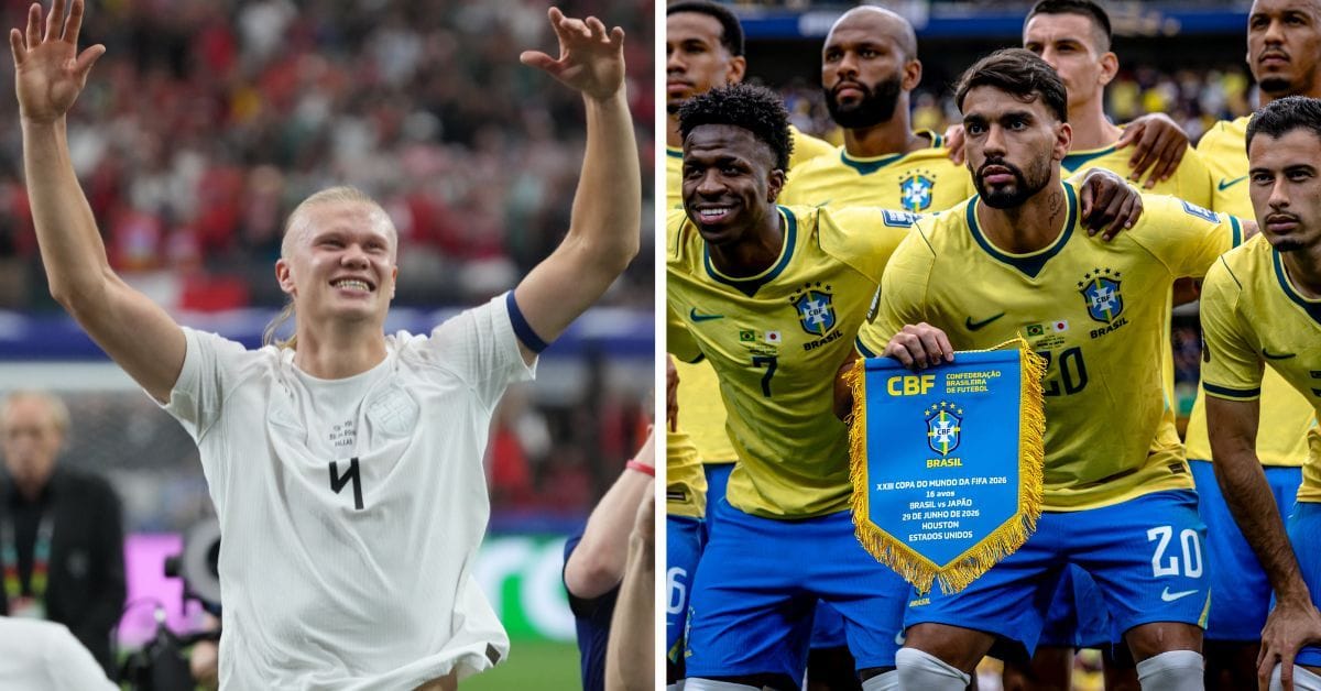 Erling Haaland responds when asked if Norway can eliminate Brazil from the FIFA World Cup as they set up Ro16 clash after Cote d'Ivoire win
