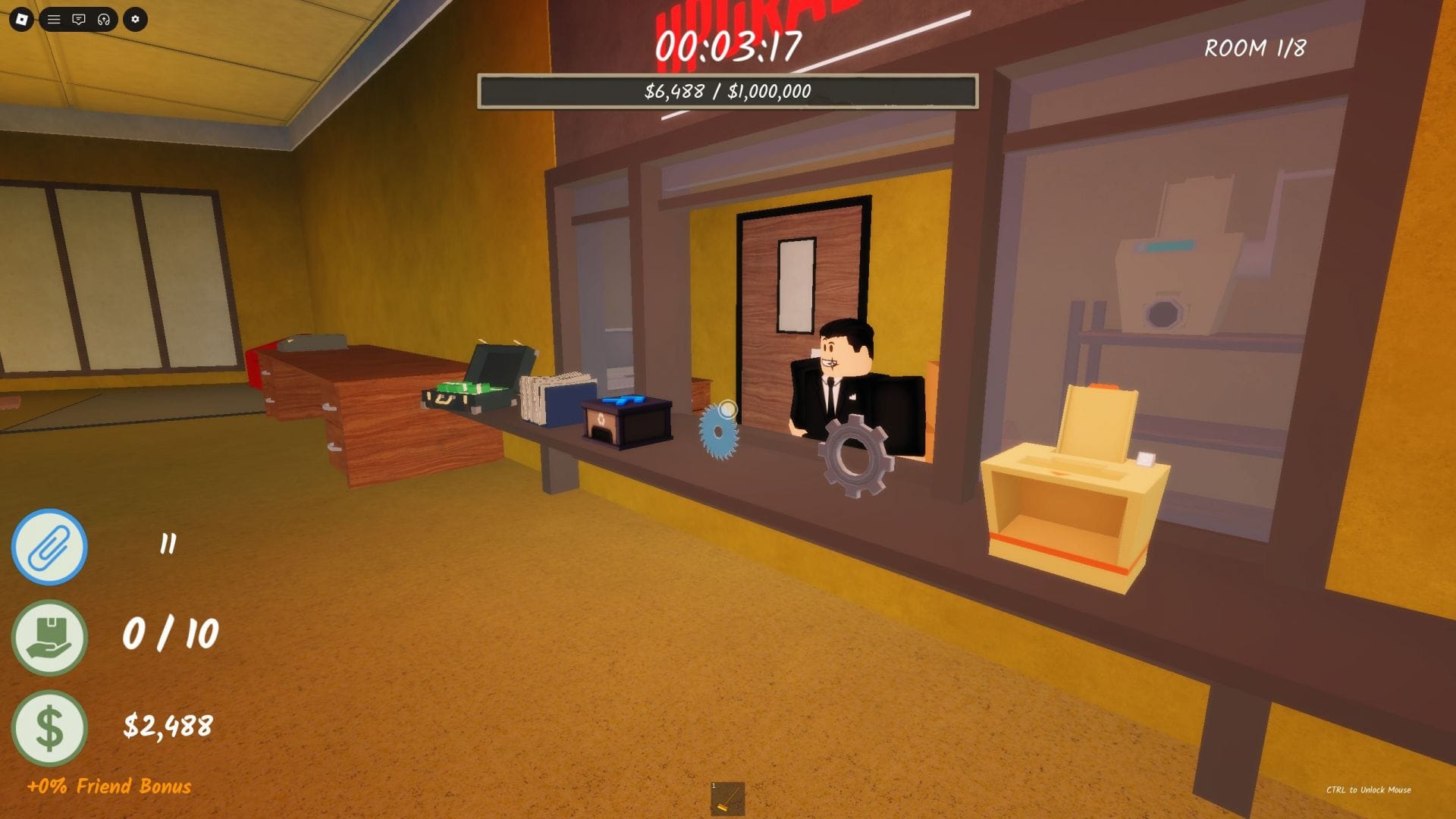 Purchase upgrades to speed up your progress (Image via Roblox)