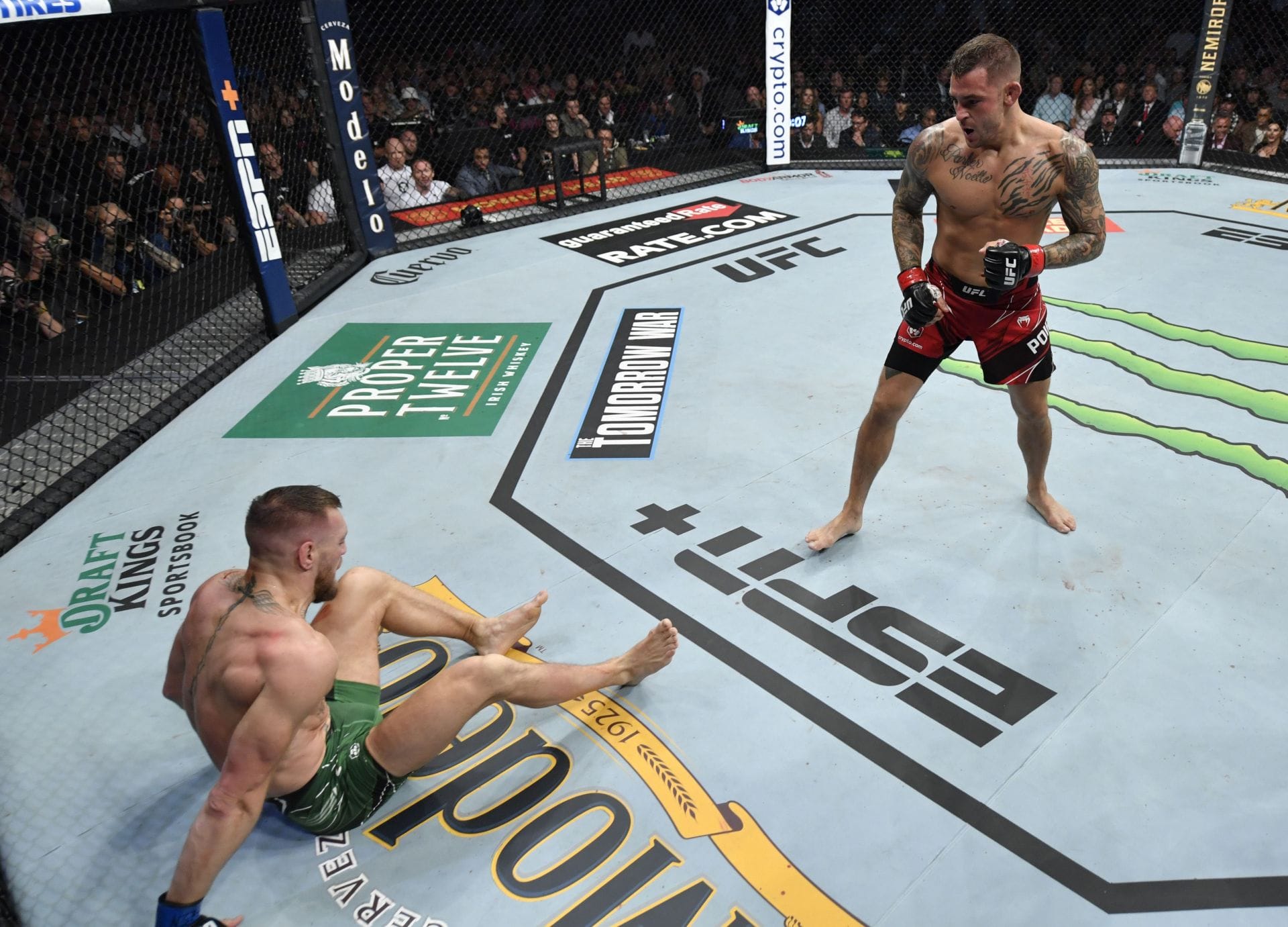 “I’ll come back and whoop you again” - Dustin Poirier willing to fight Conor McGregor a fourth time 