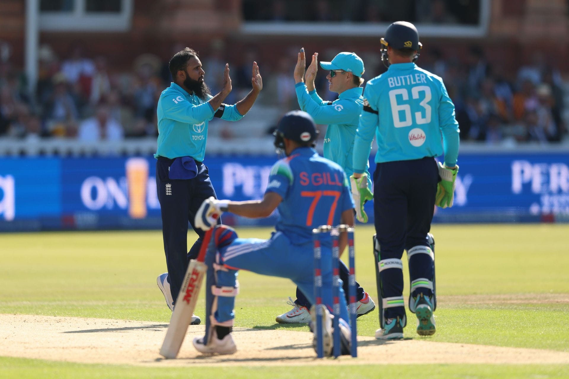 Adil Rashid traps Shubman Gill lbw for 77 to break 147-run opening stand in ENG vs IND 2026 3rd ODI [Watch] 
