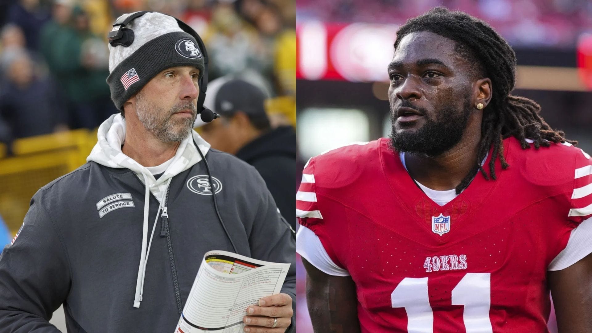 Brandon Aiyuk takes aim at Kyle Shanahan after 49ers HC's disastrous car crash