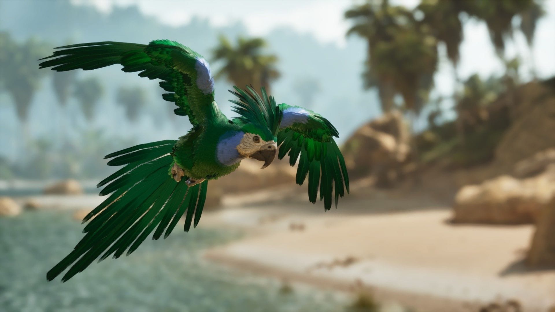 ARK Survival Ascended: How to tame Parrot shoulder pet, and all abilities