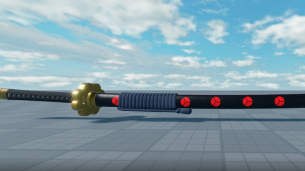 A arma Shusui (imagem via Roblox)
