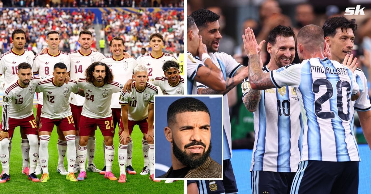 Rapper Drake places his bet on who will win 2026 FIFA World Cup ahead of Spain vs Argentina clash, fans react