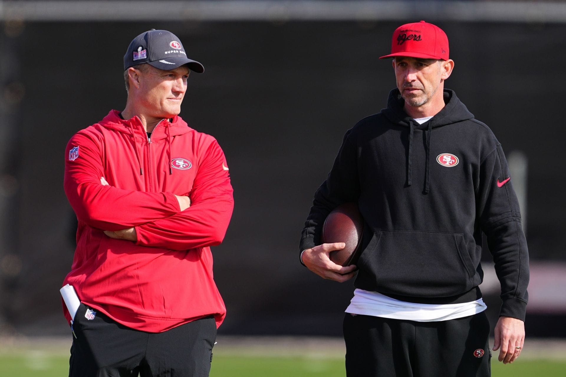 "He’s got to meet certain markers": 49ers GM John Lynch reveals stance on Kyle Shanahan potentially missing time after HC's car accident