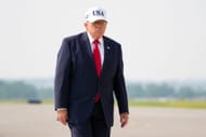 Presidente Trump visita Dakota do Norte para cerimônia de inauguração da Biblioteca Presidencial Theodore Roosevelt - Fonte: Getty