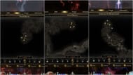 Here are the three locations of the Chthonic Wounds (Image via Crate Entertainment || Sportskeeda)