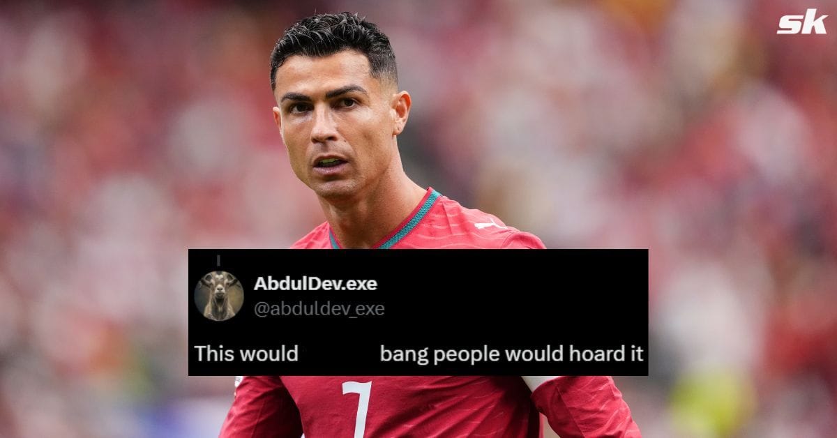 "This would bang" - Fans react as Cristiano Ronaldo supporter proposes 7 euro bill to honor the Portugal icon