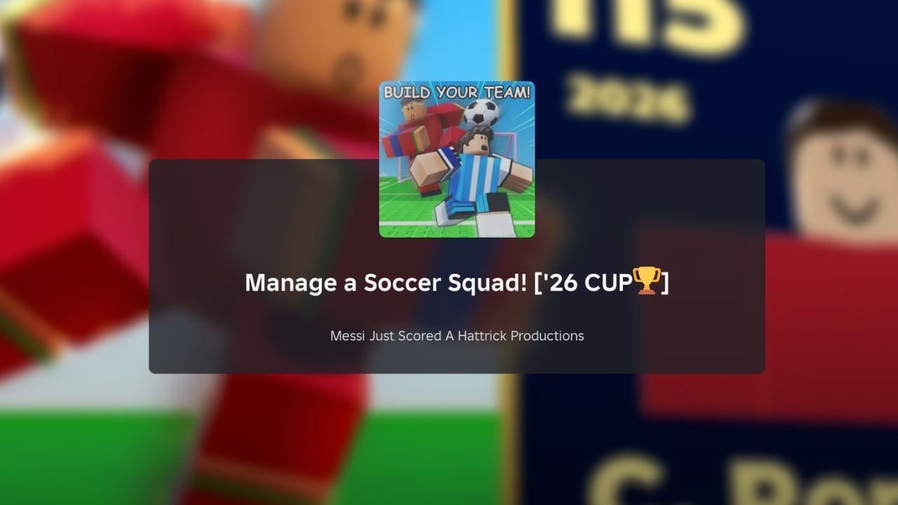 Manage a Soccer Squad codes (July 2026)