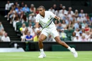 Felix Auger-Aliassime do Canadá no The Championships Wimbledon 2026 em Londres, Inglaterra. (Foto de Getty Images)