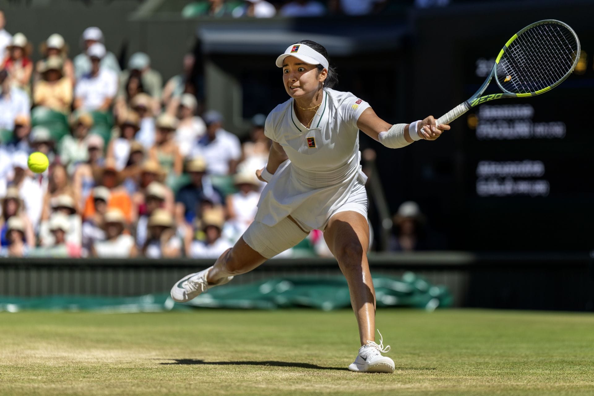 Eala at Wimbledon 2026 (Image Source: Getty)