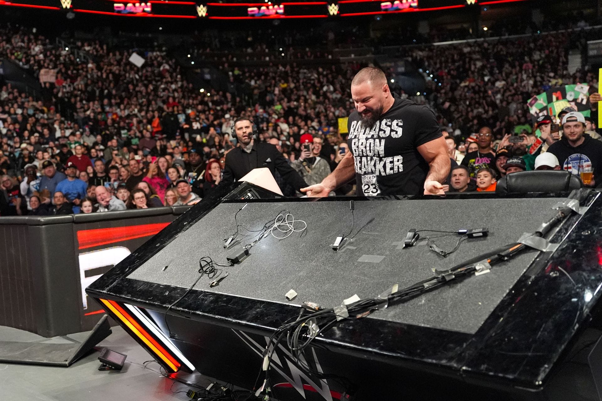 WWE censors Bron Breakker