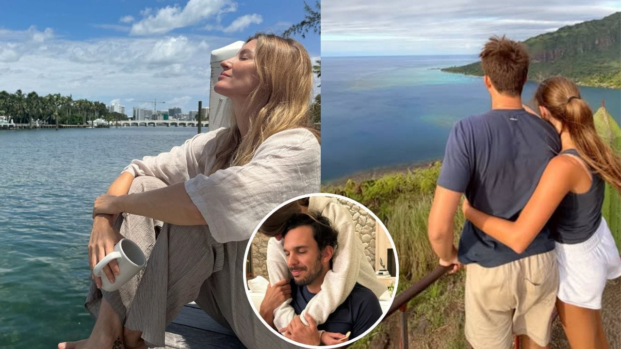 Gisele Bündchen poses in bikini while escaping with Tom Brady’s kids, Joaquim Valente and their son to French Polynesia: PICS