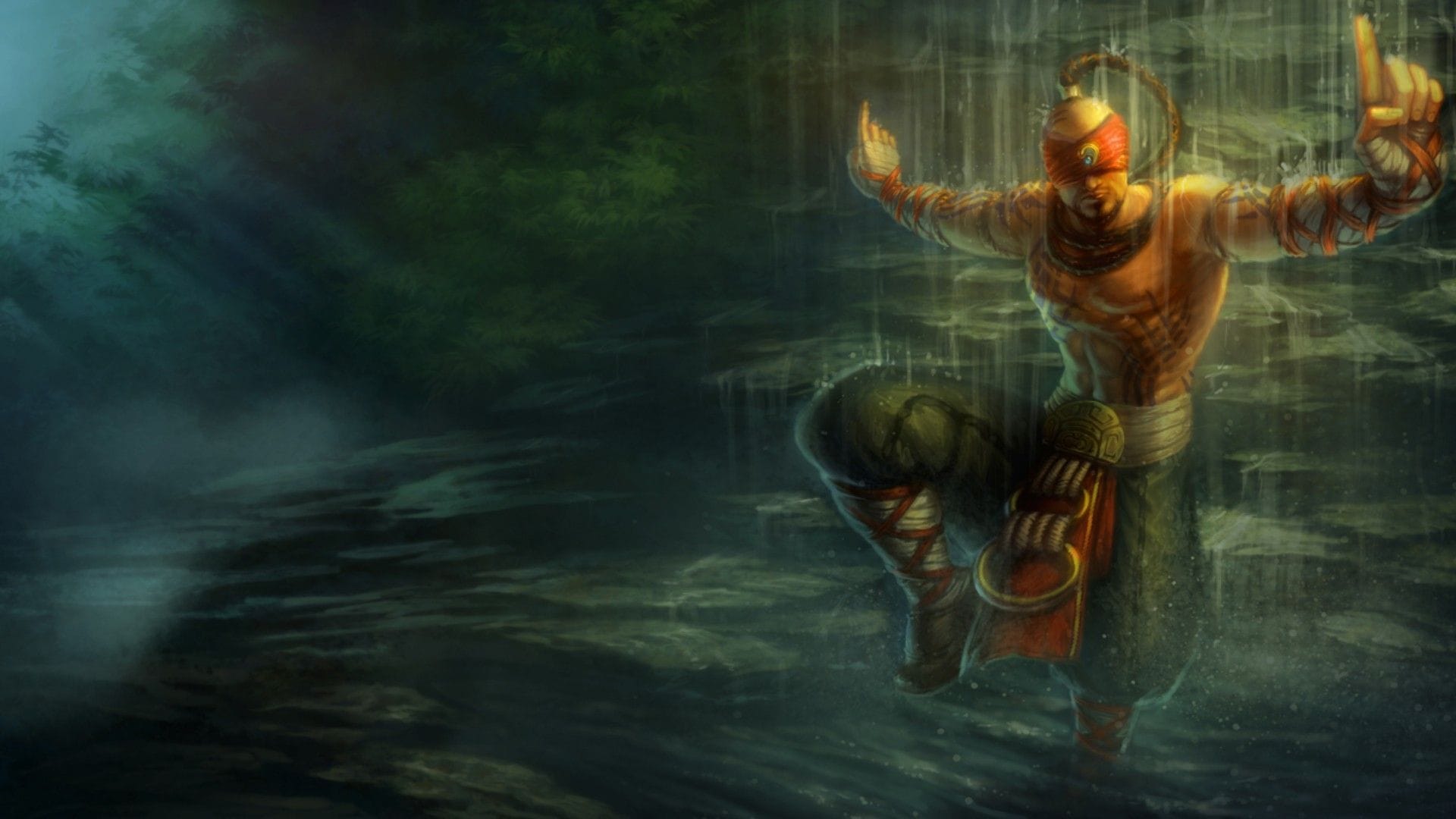 Lee Sin Classic splash art (Image via Riot Games)