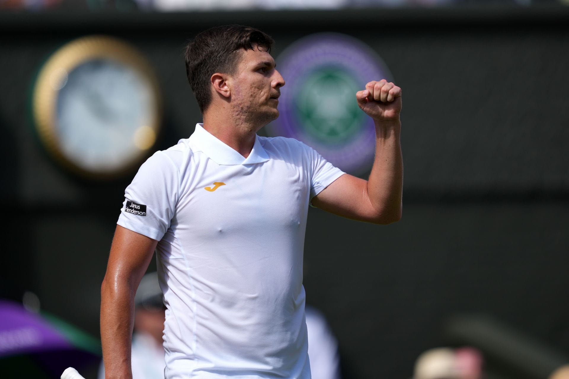 Miomir Kecmanovic at Wimbledon 2026. (Source: Getty)