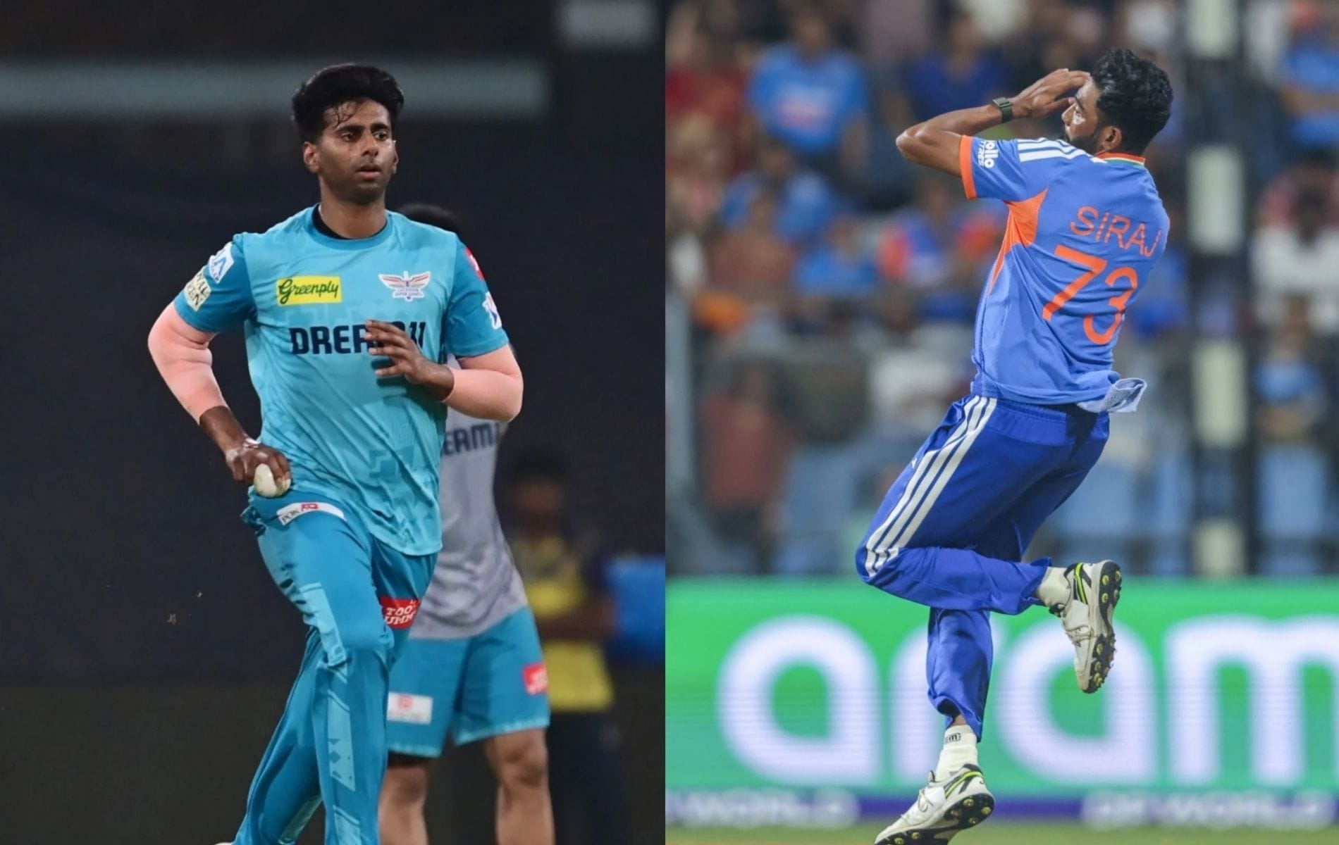Mayank Yadav vs Mohammed Siraj - Comparing their stats after bowling in 25 T20s