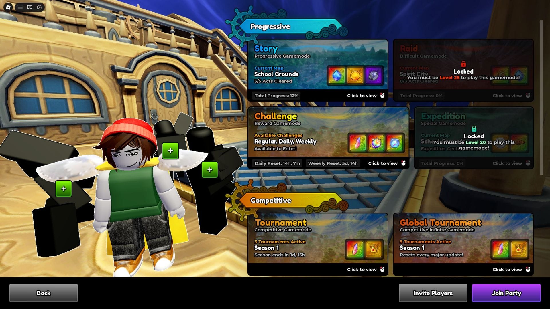 The Spirit of the Moonblade is exclusive to the Raid mode (Image via Roblox)