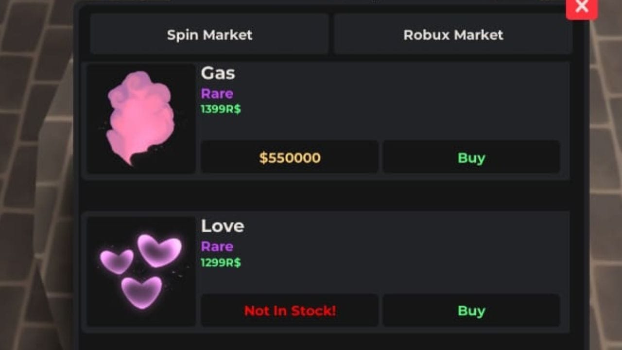 As frutas médias (imagem via Roblox)