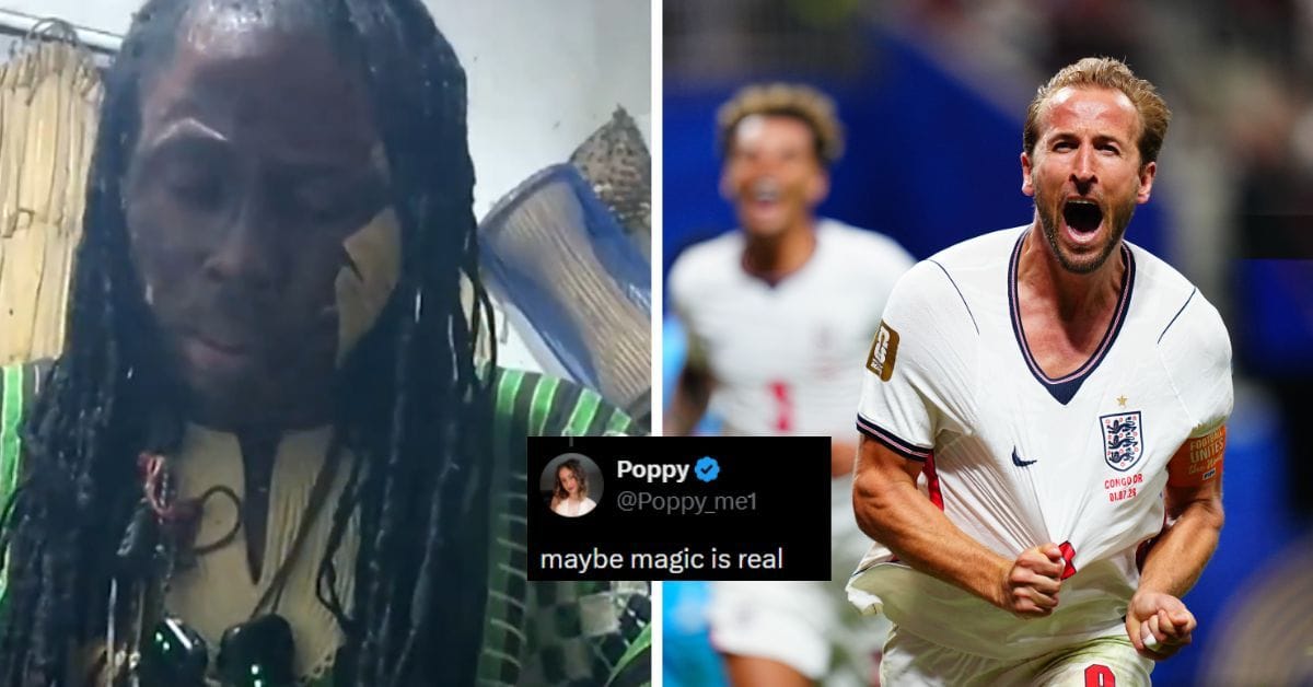 "Maybe magic is real" - Fans react as Ghana witch doctor's quotes on Harry Kane resurface after FIFA World Cup brace