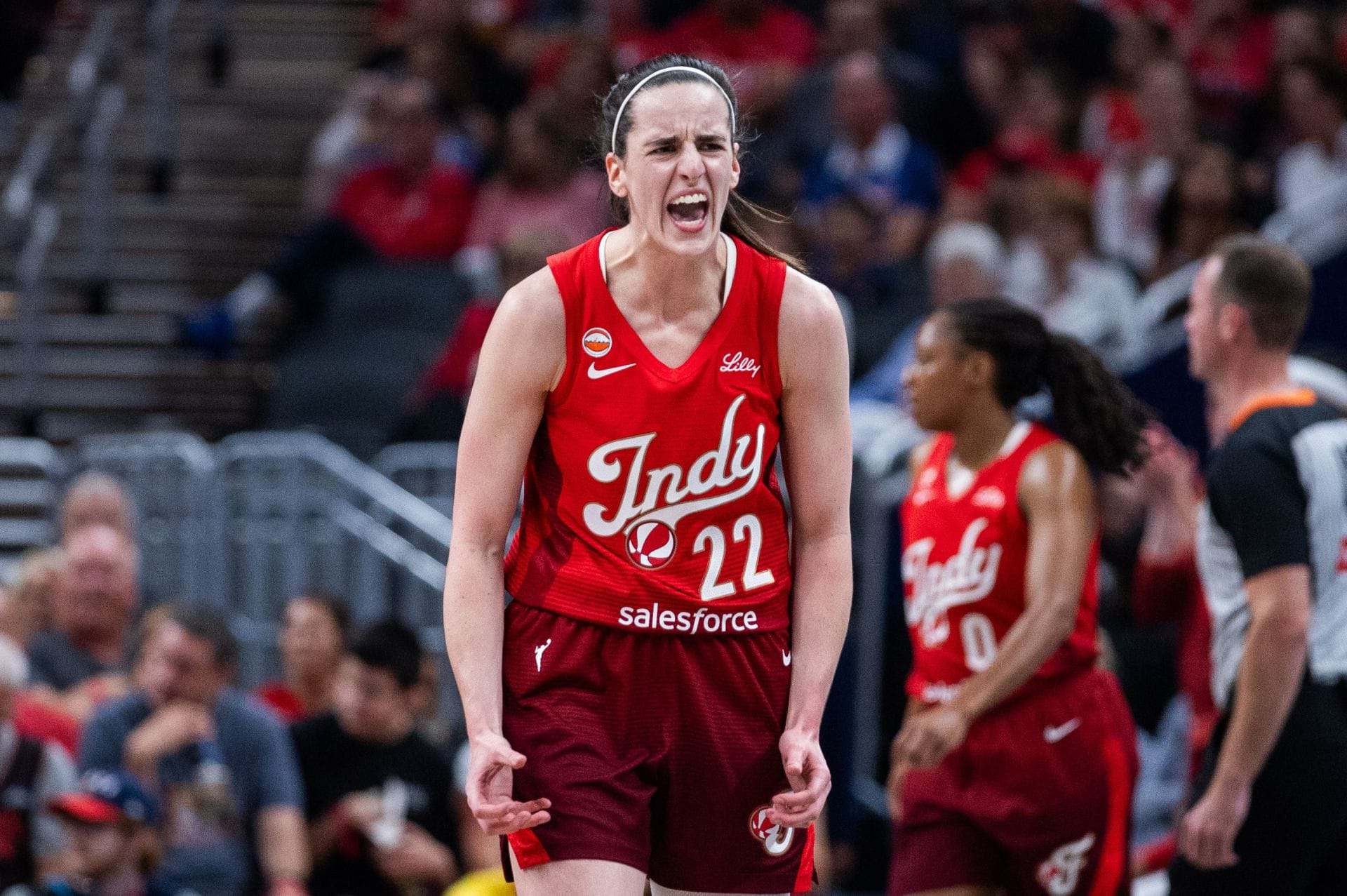 "I Wonder Which WNBA Player Will Choke Her Out Next": Fans React as Caitlin Clark Drops Historic 45-Point, 10 Assist Career-High Game&nbsp;