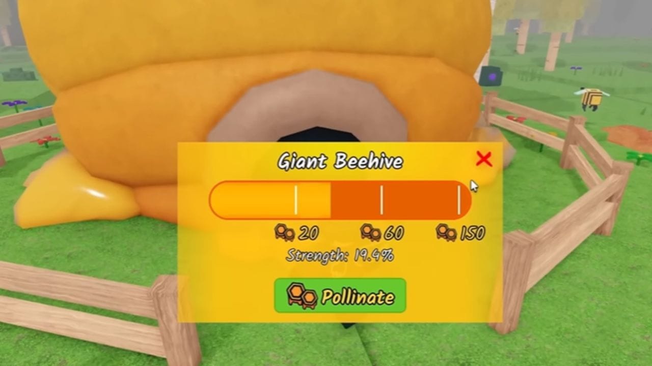 The Giant Beehive (Image via Roblox)